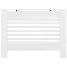 Hvid Radiatorskjulere vidaXL Radiatorskjulere 2 Stk 112 x 19 x 81.5 cm MDF