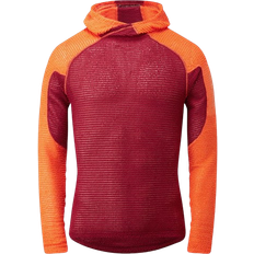 Herr - Röda Underställstoppar OMM Core Hoodie - Red/Orange
