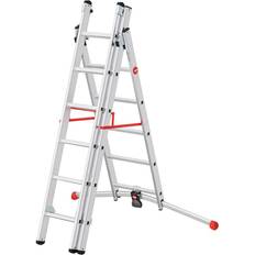 Hailo ProfiLOT 3-delt kombinationsstige 2 x 6 1 x 5 trin