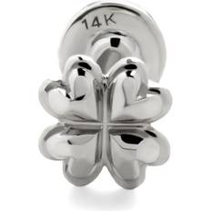 Monica Vinader Earrings Monica Vinader Clover Single Earring - Silver