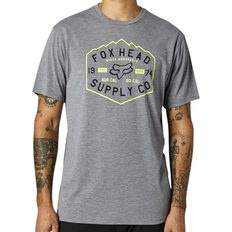 Fox Backbone Tech T-shirt - Heather Graphite