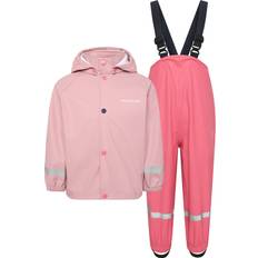 Flickor - Rosa Ytterkläder Didriksons Slaskeman Set 2 - Soft Pink