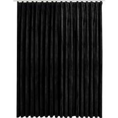 vidaXL 134495 Velvet Black 245x290cm