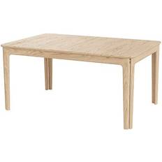 Skovby Bord Skovby SM26 Solid Oak White Oil Dining Table 101x363cm