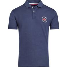 6XL Polo Shirts Raging Bull Mens Club Jersey Polo Shirt - Dark Blue