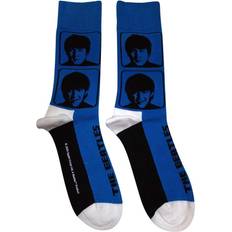Adult - Blue Underwear The Beatles Unisex Adult Hard Day's Night Headshot Socks - Blue