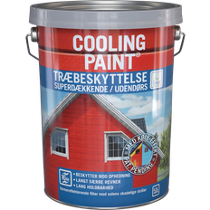 Coolingpaint Heldækkende 5 L Hvid Træbeskyttelse Hvid 5L