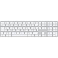 Apple Magic Keyboard with Touch ID and Numeric Keypad for Mac models with Apple silicon (USB–C) British English White Keys