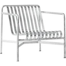 Hay palissade lounge chair low Hay Palissade Low - Hot Galvanized Lounge Chair