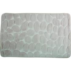 Badematten MSV Spirella Badteppich 50 x 80 cm Grau, Beige