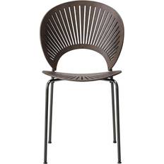 Ek - Grå Köksstolar Fredericia Furniture Trinidad 3398 Stained Smoked Oak/Flint Kitchen Chair 85cm
