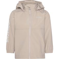 Vindjackor Barnkläder Didriksons Hallon Kids' Jacket - Beige