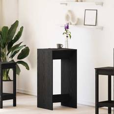 Bar Tables vidaXL Black Oak 51x50x103.5 cm Bar Table