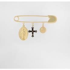 Gul Brocher Dolce & Gabbana Broche Med Charms Tilbehør Herre Gul