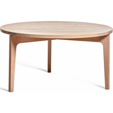Mavis Höllviken White Pigmented Matt Lacquered Oak Coffee Table 80cm