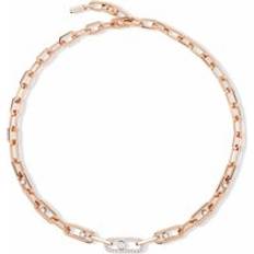 Diamond - Rose Gold Necklaces Messika Move Link 18ct Rose Gold Diamond Necklace