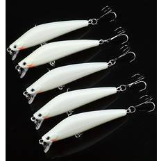 Fishing Equipment Temu 5-Pack Minnow Fishing Lures Abs