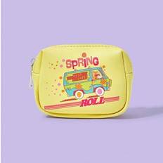 Yellow Coin Purses Shein Letter Cartoon Pattern Fashion Portable Coin Purse