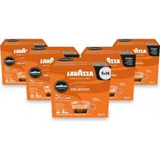 Lavazza A Modo Mio Delizioso Coffee Capsules 5 Packs 16