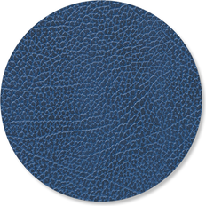 Lind DNA Hippo Circle Navy Blue Coaster 10cm