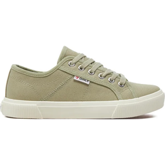 Canvas Sko Only Sneaker Low Nicola - Lysegrøn