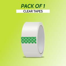 Packaging Tapes & Box Strapping Temu 48mm x 66m Clear Packing Tape Rolls