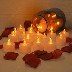 24pcs Tea Candles Flameless Flickering
