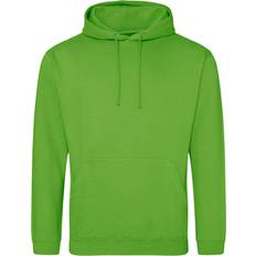 AWDis College Hoodies - Lime Green