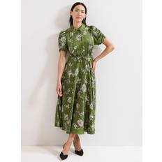 Phase Eight Bella Floral Midi Dress - Green