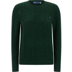 Polo Ralph Lauren Dame Tøj Polo Ralph Lauren Julianna Cable Knit Wool Rich Jumper - Verde