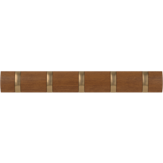 Umbra Flip 5 Warm/Gold Coat Hook 50.8cm