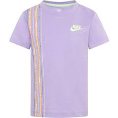 Purple Tops Nike Girls Happy Camper T-Shirt - Purple