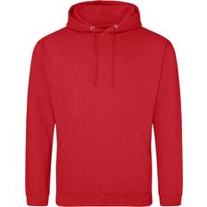 AWDis College Hoodie - Fire Red