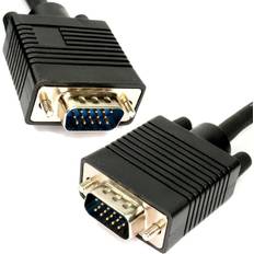 Cables Kenable Svga Cable HD15 Male To Male PC Monitor Lead 2m