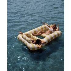 Sunnylife Luxe Twin Inflatable Hammock Float Sand Stripe