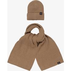 Calvin Klein Tilbehør Calvin Klein Kids Scarf Beanie Set - Brown