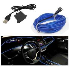 3 5M Flexible Neon Wire Auto Strips Light Strip