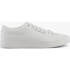 Tommy Hilfiger Återvunna material Sneakers Tommy Hilfiger Th Hi Vulc Low Core Canvas Låg Sneaker - Vit