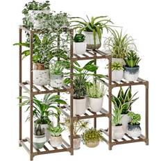 Pots, Plants & Cultivation Bamworld Indoor Plant Stand Shelf