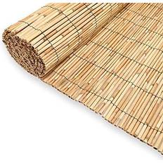 1.8m x 3m Natural Peeled Garden Screen