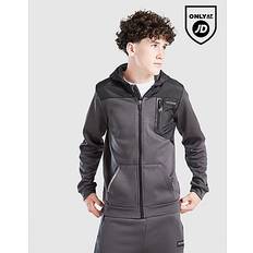 Nitro Poly Full Zip Hoodie Junior - Grå