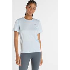 New Balance Dam T-shirts New Balance Sport Essentials Frosted Glass Löpart T-shirt - White