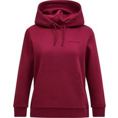 Peak Performance Dame Sweatere Peak Performance Original Small Logo Hood Vertical Zenith