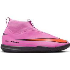 Girls Indoor Sport Shoes Nike Jr Mercurial Superfly 10 Academy - Magic Flamingo/Total Crimson/Black