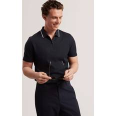 Ted Baker Pikétröjor Ted Baker Blue Cophen Short Sleeve Regular T Stitch Polo Shirt