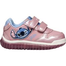 Geox Sneakers Geox Disney Stitch Metallic Light-Up Trainers - Pink/Sky