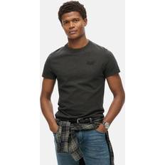 Superdry Tops Superdry Essential Logo Cotton T-Shirt - Black