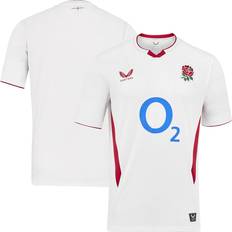 England National Team Jerseys Castore Men's England Rugby 25 26 Home Short Sleeve Shirt