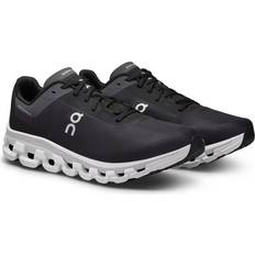 On Cloudflow 4 Men's Road Running Shoes Sneakers - Black/White