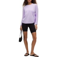Lululemon Side-Cinch Long-Sleeve Shirt - Lavender Frost